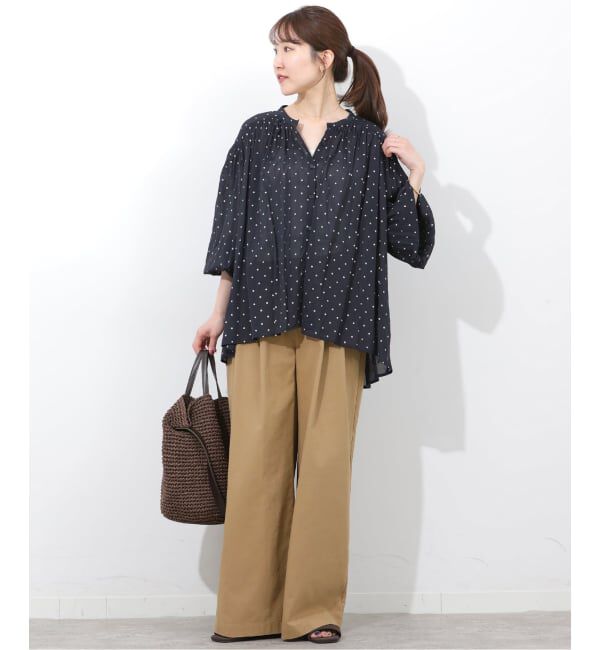 JOURNAL STANDARD relume「《予約》リネンミックス2タックパンツ」|その他|