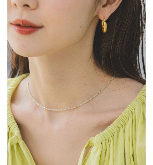 NOBLE「MARIHA/マリハ Dream Dust ネックレス(プレナイト)」|ネックレス|グリーン