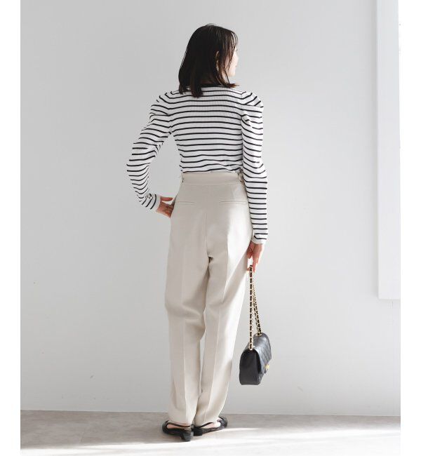 NOBLE「グルカテーパードパンツ」|スラックス|