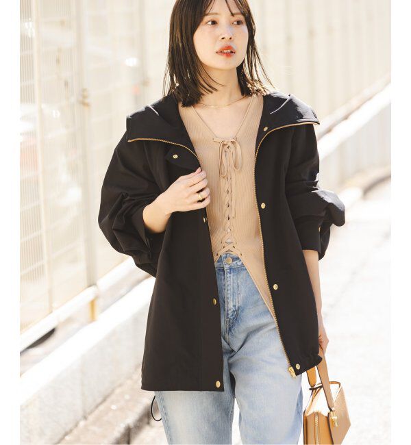 NOBLE「ハイツイストダブルクロスフーディブルゾン」|その他|