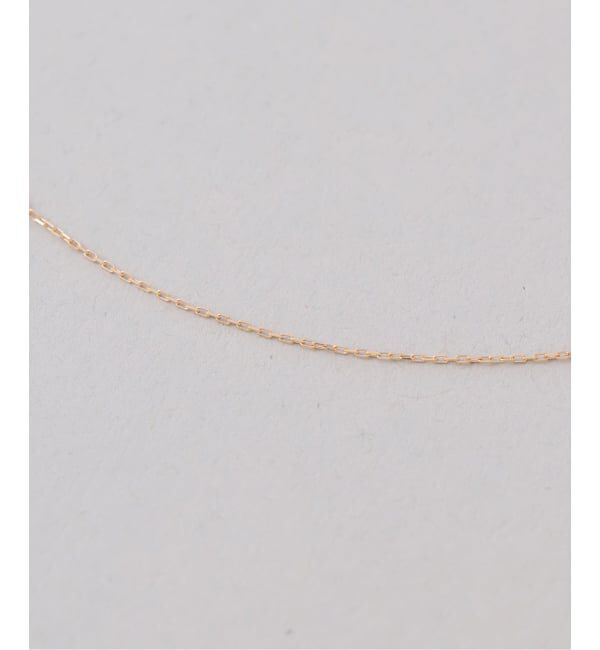 Lilas by Spick&Span「beansパヴェダイヤネックレス K18」|ネックレス|