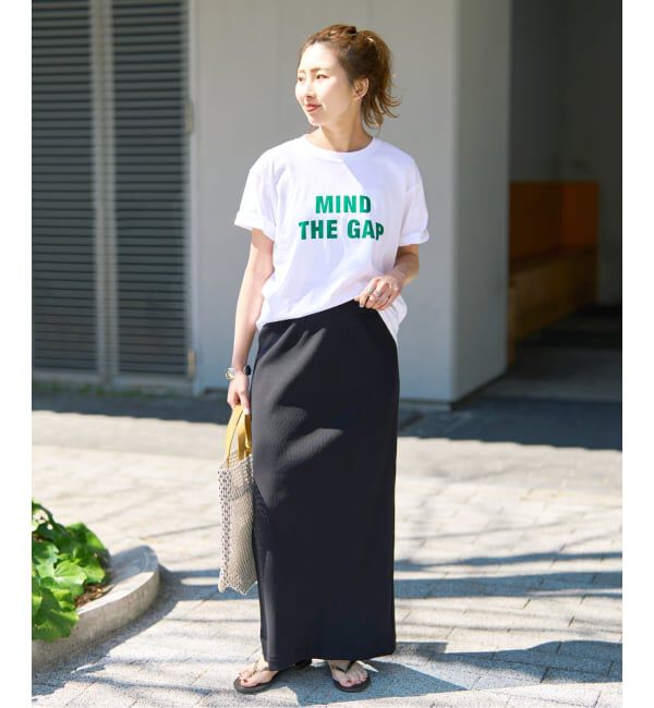 Spick and Span「CO/PEリブタイトスカート」|スカート|