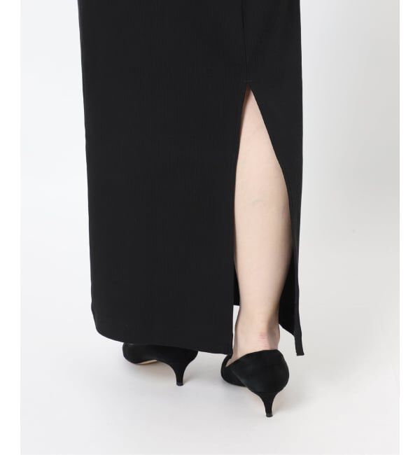 Spick and Span「CO/PEリブタイトスカート」|スカート|