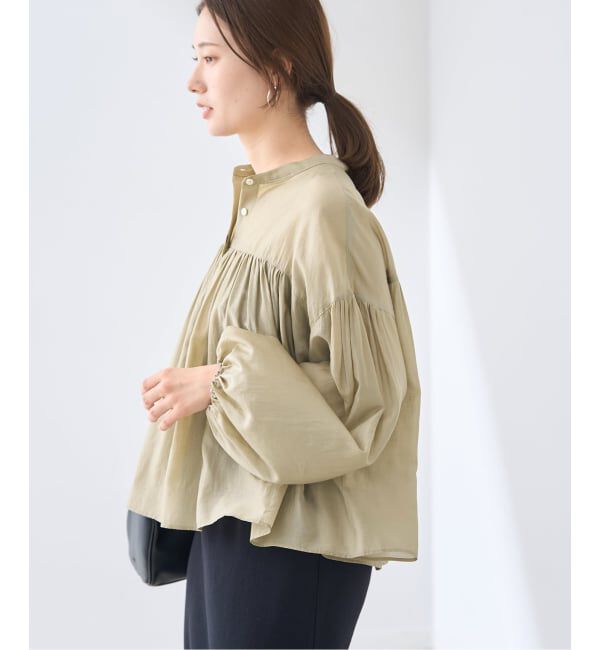 FRAMeWORK「ギャザーブラウス」|シャツ・ブラウス|