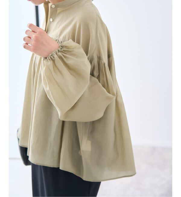 FRAMeWORK「ギャザーブラウス」|シャツ・ブラウス|