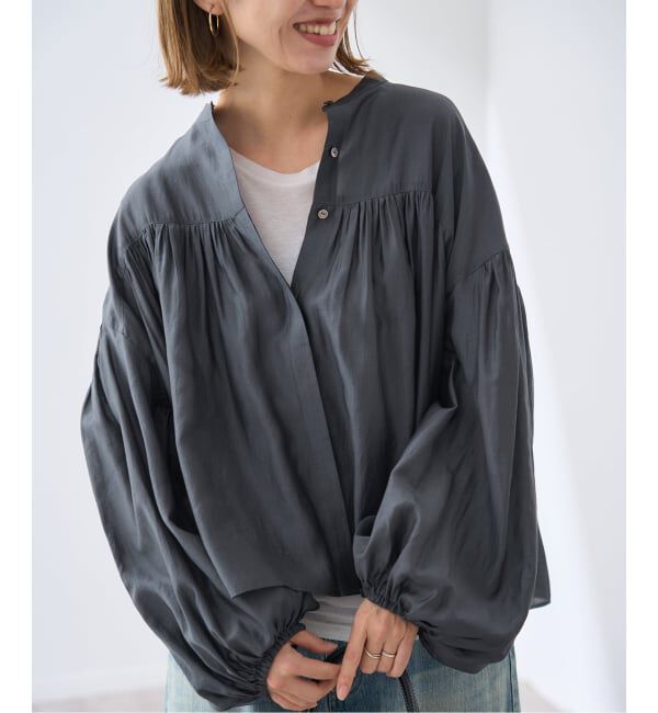 FRAMeWORK「ギャザーブラウス」|シャツ・ブラウス|