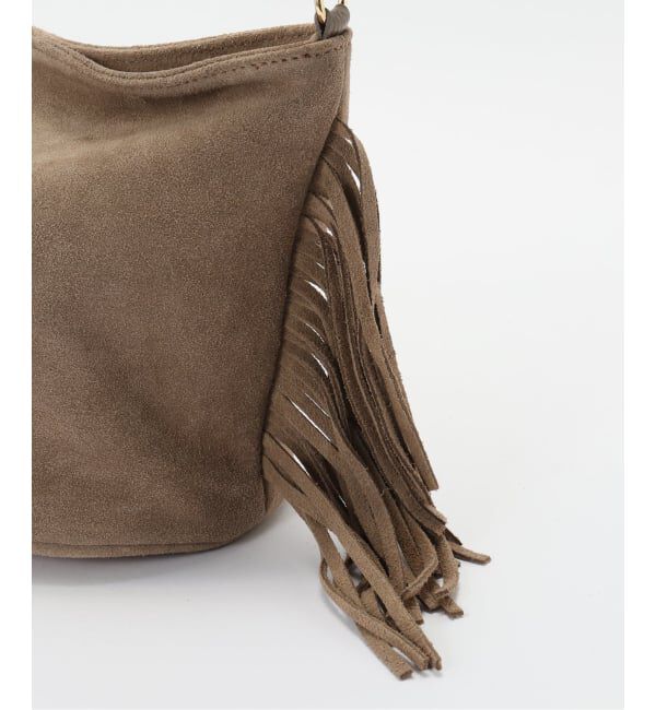 U by SPICK&SPAN「AULENTTI/オウレンティ フリンジショルダー」|ショルダー・メッセンジャー|