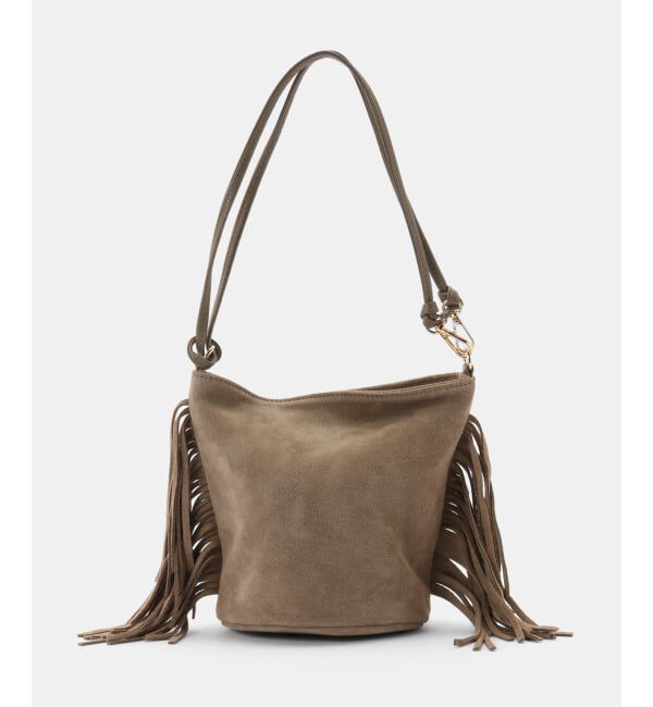 U by SPICK&SPAN「AULENTTI/オウレンティ フリンジショルダー」|ショルダー・メッセンジャー|