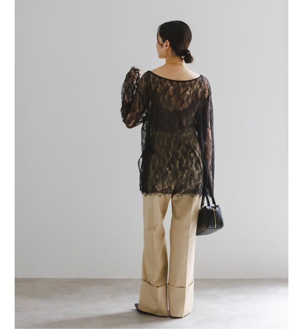NOBLE「《追加予約》サラサシアーレースブラウス」|シャツ・ブラウス|