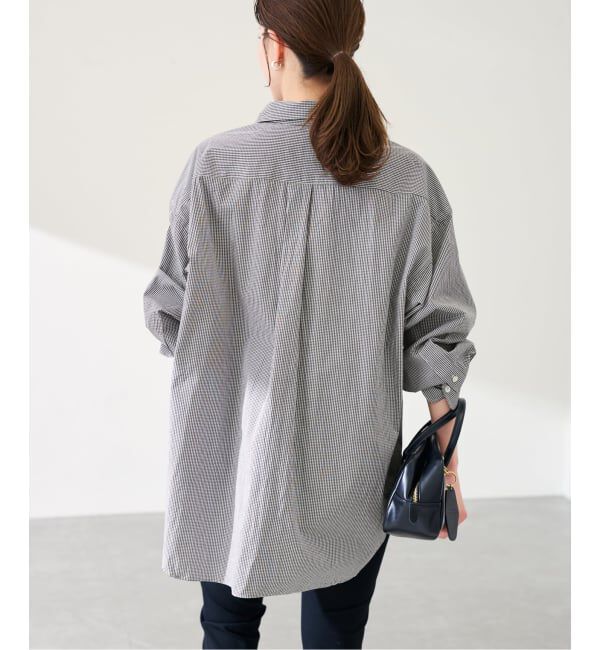 FRAMeWORK「≪予約≫ルーズスリーブロングシャツ」|シャツ・ブラウス|