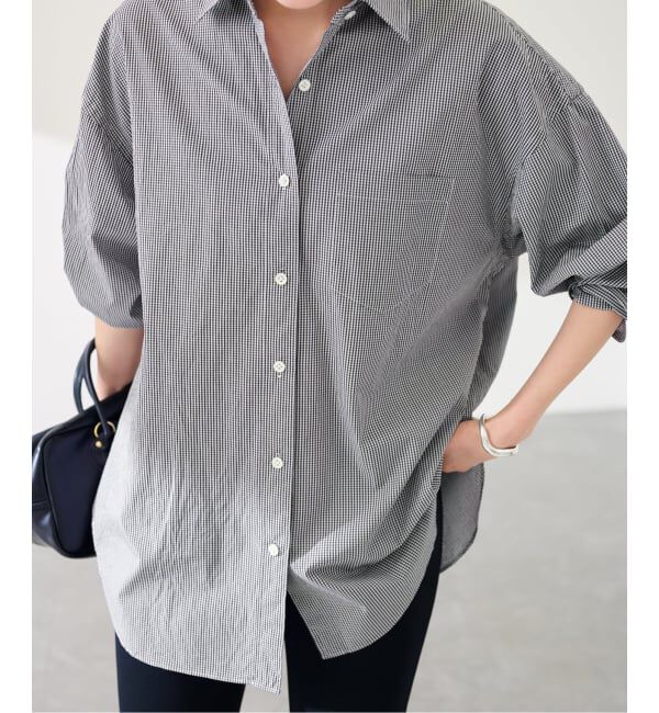 FRAMeWORK「≪予約≫ルーズスリーブロングシャツ」|シャツ・ブラウス|