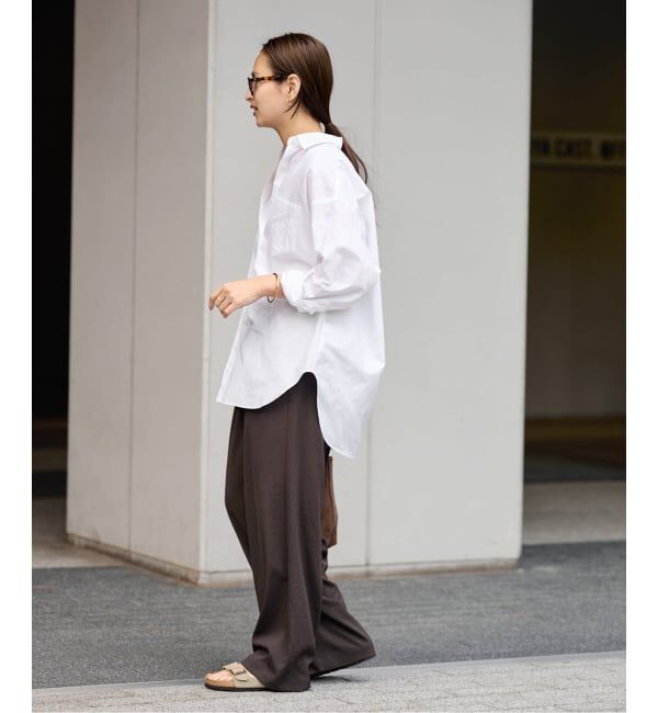 FRAMeWORK「≪予約≫ルーズスリーブロングシャツ」|シャツ・ブラウス|