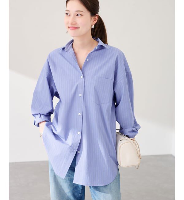 FRAMeWORK「≪予約≫ルーズスリーブロングシャツ」|シャツ・ブラウス|