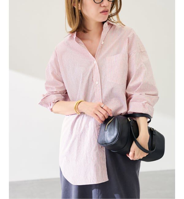 FRAMeWORK「≪予約≫ルーズスリーブロングシャツ」|シャツ・ブラウス|