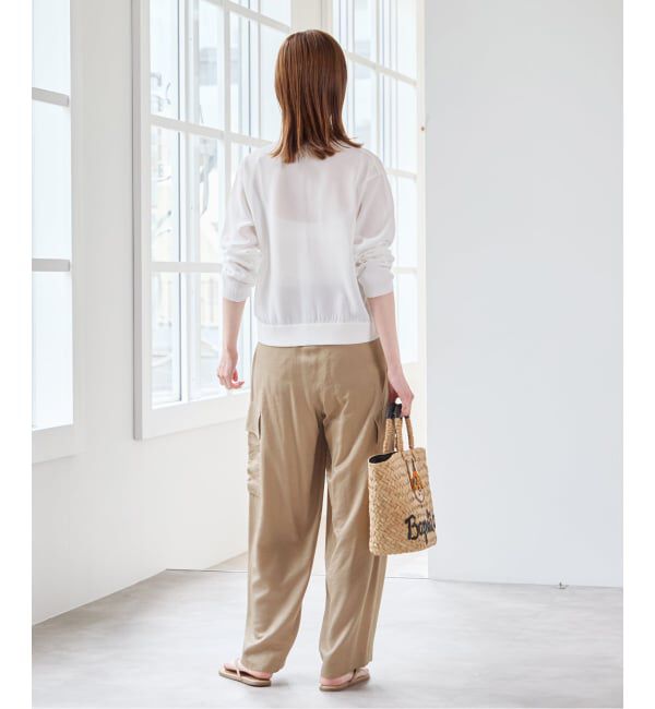 U by SPICK&SPAN「《予約》ウォッシャブルドットボタンニットカーディガン」|カーディガン|