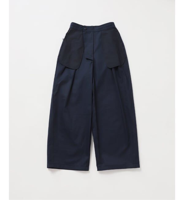 U by SPICK&SPAN「《予約》ルーズタックチノパンツ」|チノ|