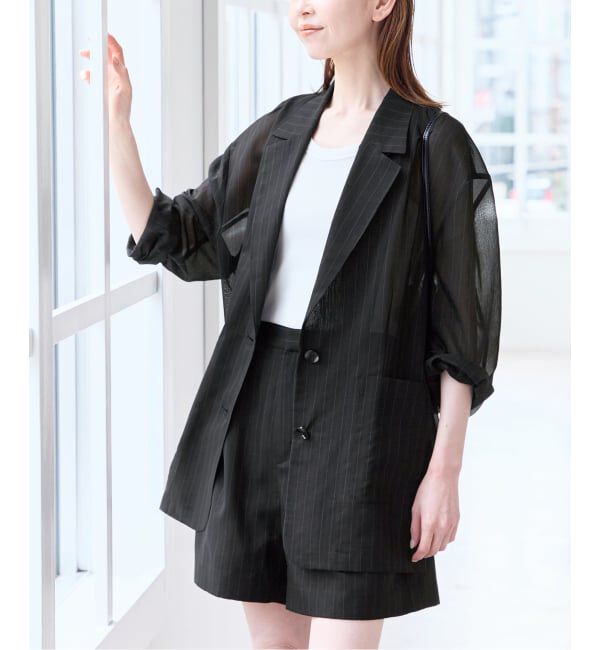 U by SPICK&SPAN「《予約》シアータックハーフパンツ」|その他|