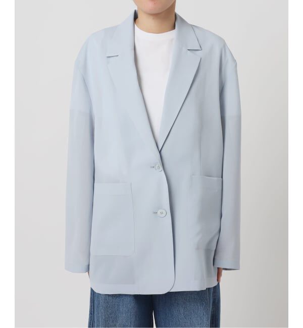 U by SPICK&SPAN「《予約》シアーオーバージャケット」|テーラードジャケット|