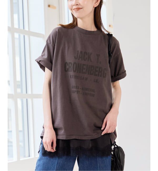 U by SPICK&SPAN「《予約》リバーシブルTEEシャツ」|Tシャツ・カットソー|グレーA