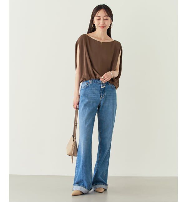 NOBLE「《予約》ドレープバルーンブラウス」|シャツ・ブラウス|