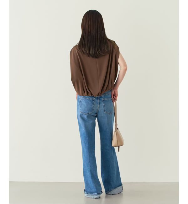 NOBLE「《予約》ドレープバルーンブラウス」|シャツ・ブラウス|