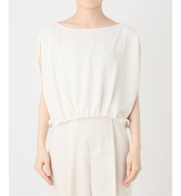 NOBLE「《予約》ドレープバルーンブラウス」|シャツ・ブラウス|
