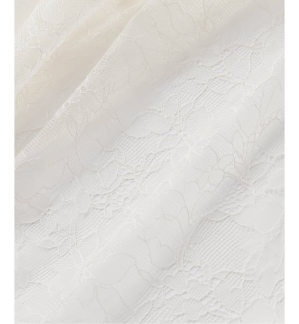 NOBLE「《追加予約2》ラッセルレースギャザーキャミ」|キャミソール|