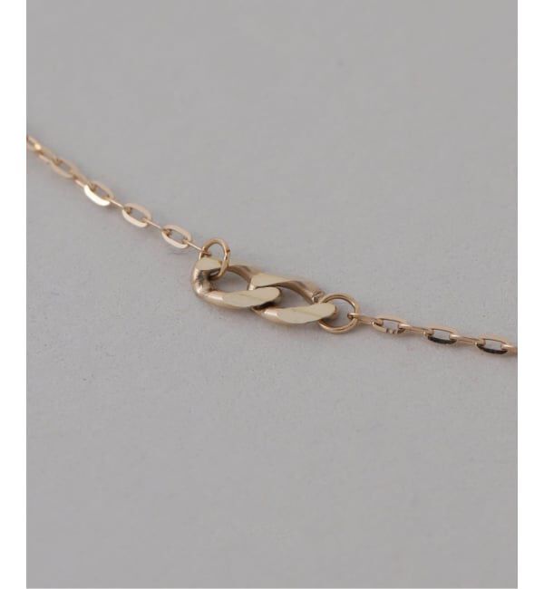 Lilas by Spick&Span「《予約》スタッドキヘイチェーンネックレス K10」|ネックレス|