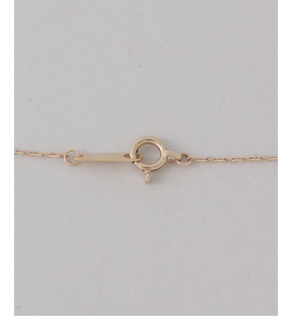 Lilas by Spick&Span「《予約》スタッドキヘイチェーンネックレス K10」|ネックレス|