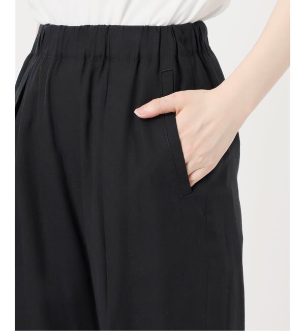 Spick and Span「《セットアップ可 / 予約》ハイブリッドリネンイージーパンツ」|スラックス|