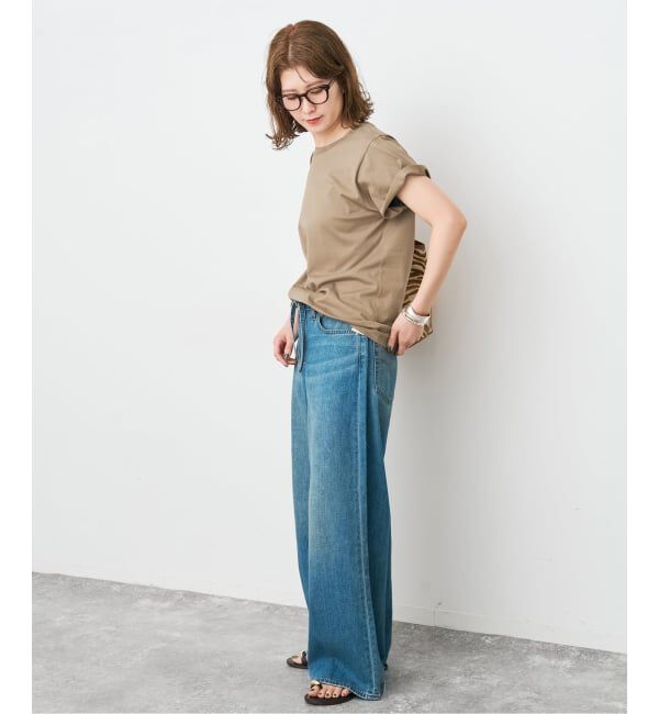 Spick and Span「《予約》汗染み防止ファインコットンTシャツ」|Tシャツ・カットソー|