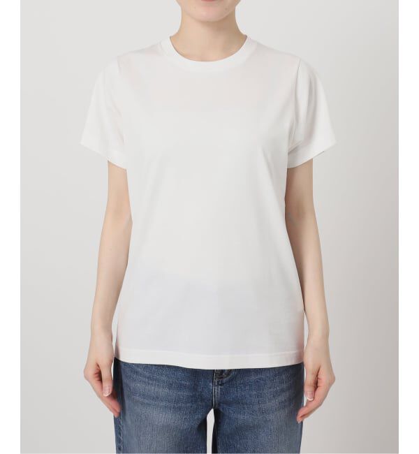 Spick and Span「《予約》汗染み防止ファインコットンTシャツ」|Tシャツ・カットソー|