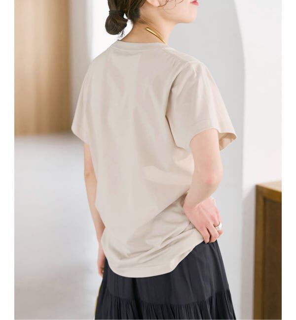 Spick and Span「《予約》汗染み防止ファインコットンTシャツ」|Tシャツ・カットソー|