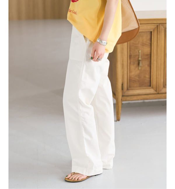 Spick and Span「《予約》リップルーズベイカーパンツ」|カーゴ|