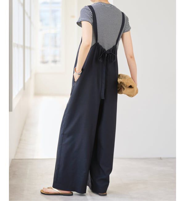 Spick and Span「《WEB限定 / 追加予約》ドライクロスコンビネゾン」|オールインワン|