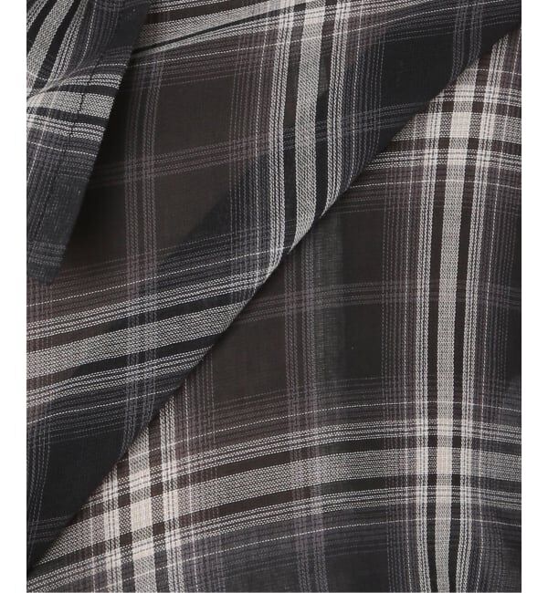 Spick and Span「《予約》コットンボイルチェックシャツ」|シャツ・ブラウス|