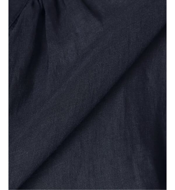 Spick and Span「《予約》ラミーミックススキッパーブラウス」|シャツ・ブラウス|