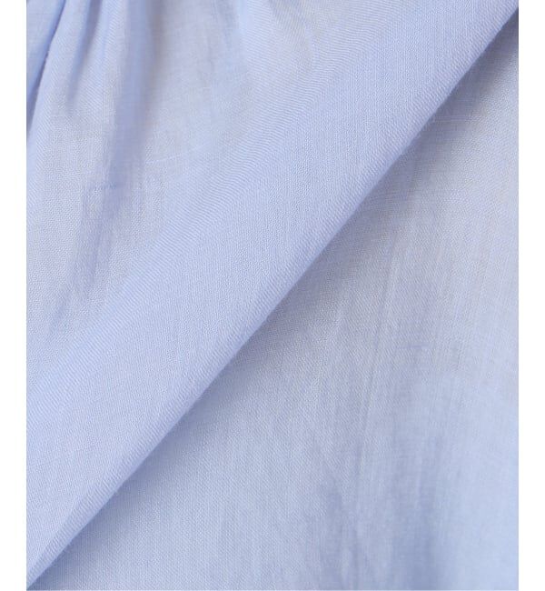 Spick and Span「《予約》ラミーミックススキッパーブラウス」|シャツ・ブラウス|