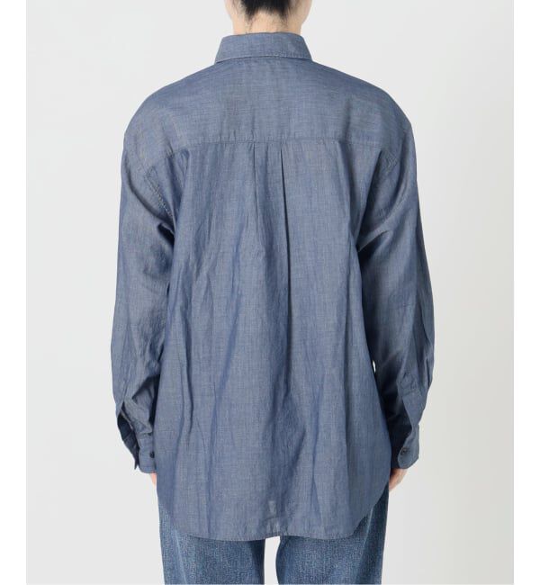 Spick and Span「《予約》2.25オンスシアーデニムシャツ」|シャツ・ブラウス|