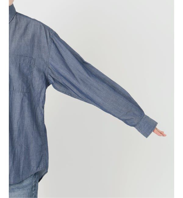 Spick and Span「《予約》2.25オンスシアーデニムシャツ」|シャツ・ブラウス|