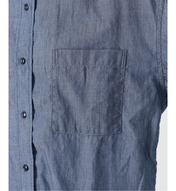 Spick and Span「《予約》2.25オンスシアーデニムシャツ」|シャツ・ブラウス|