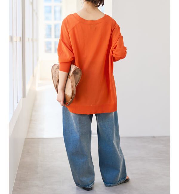 Spick and Span「《WEB限定カラー有り / 予約》ICE FINE Vネックカーディガン」|カーディガン|