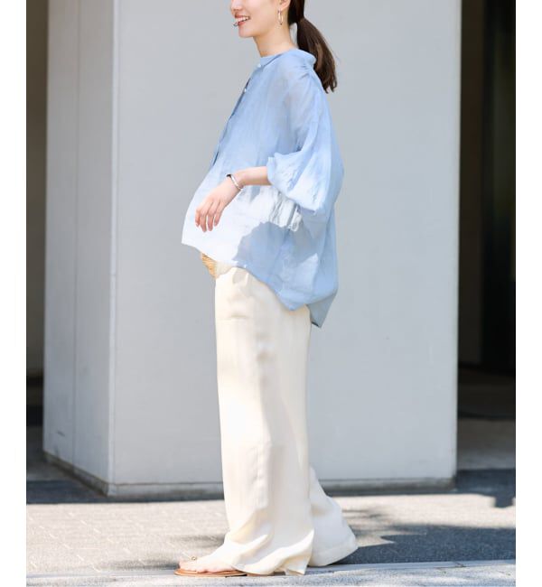 FRAMeWORK「≪予約≫キュプラバックサテンイージーパンツ」|その他|