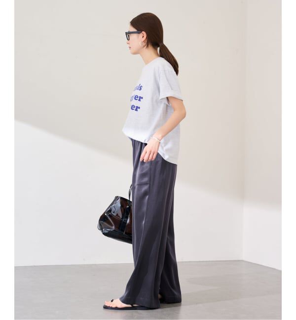 FRAMeWORK「≪予約≫キュプラバックサテンイージーパンツ」|その他|