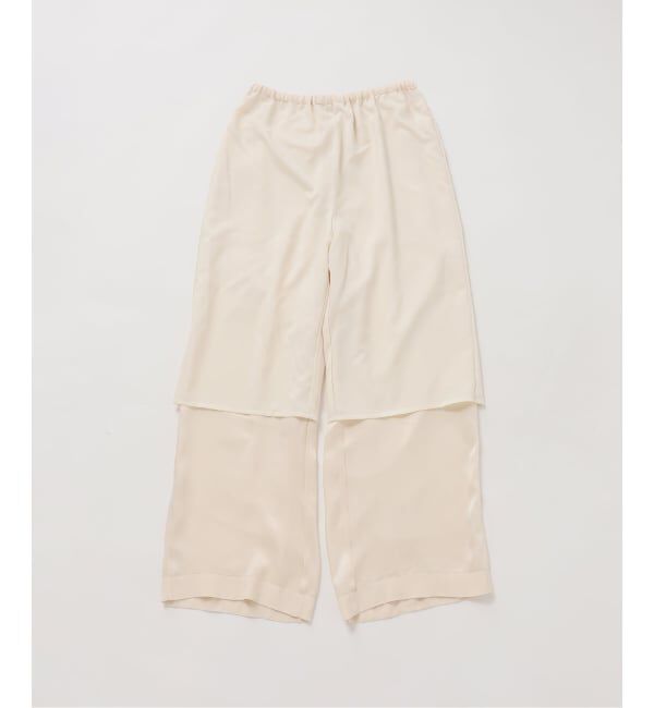 FRAMeWORK「≪予約≫キュプラバックサテンイージーパンツ」|その他|