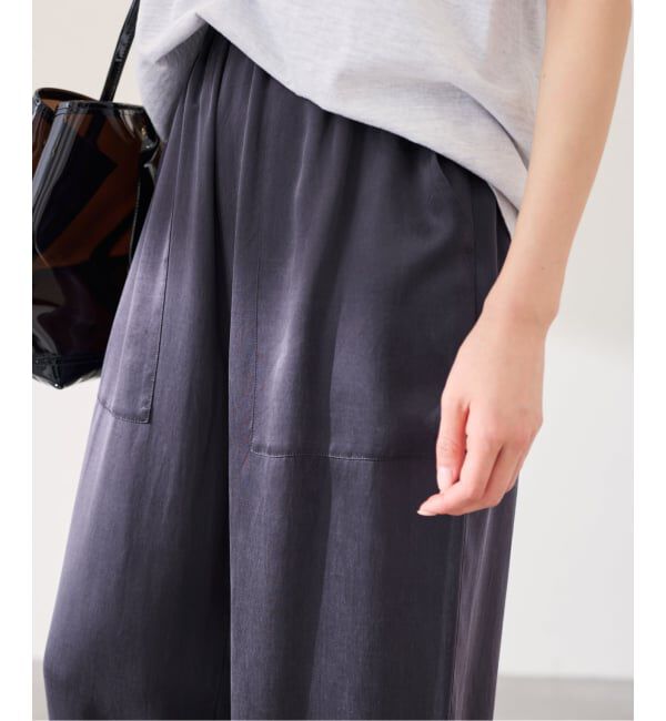 FRAMeWORK「≪予約≫キュプラバックサテンイージーパンツ」|その他|