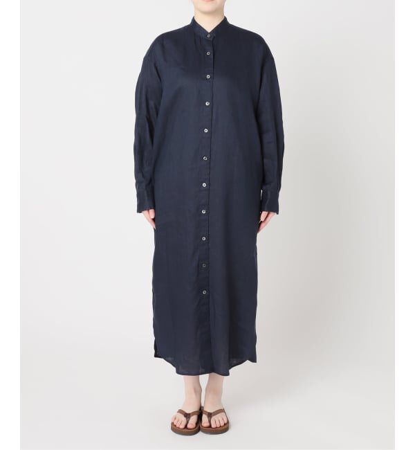 FRAMeWORK「≪一部カラーWEB限定 / 追加予約≫フレンチリネンシャツワンピース」|ワンピース|