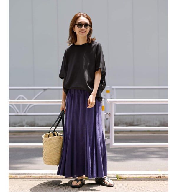 FRAMeWORK「≪一部カラーWEB限定 / 追加予約≫スムースコクーンプルオーバー」|Tシャツ・カットソー|