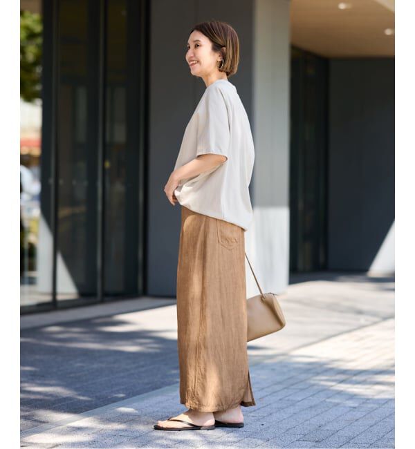 FRAMeWORK「≪一部カラーWEB限定 / 追加予約≫スムースコクーンプルオーバー」|Tシャツ・カットソー|