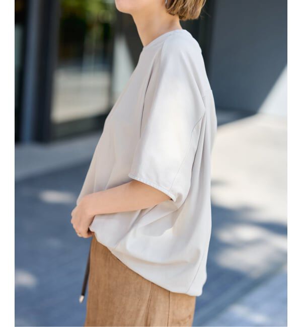 FRAMeWORK「≪一部カラーWEB限定 / 追加予約≫スムースコクーンプルオーバー」|Tシャツ・カットソー|